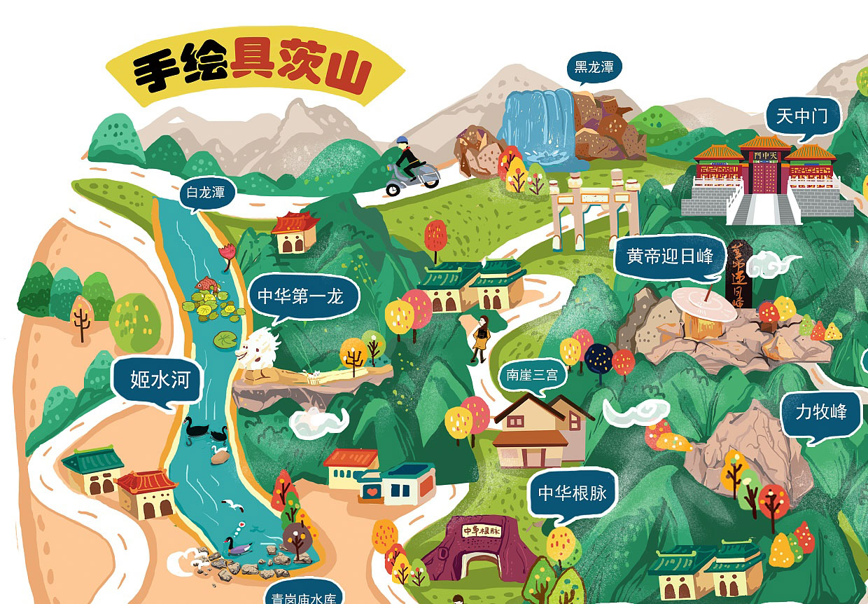 青山湖语音导览景区的智能服务